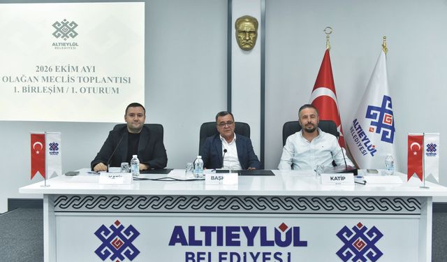Altıeylül Belediye Meclisi'nde asıl ve yedek katipler Cumhur İttifakı'nda!