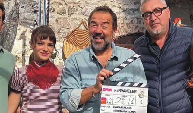 Ata Demirer Ayvalık’ta! “Pervaneler” İçin Kamera Karşısında