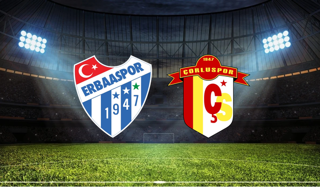 Erbaaspor - Çorluspor 1947 Maçı Ne Zaman? Saat Kaçta? Hangi Kanalda?