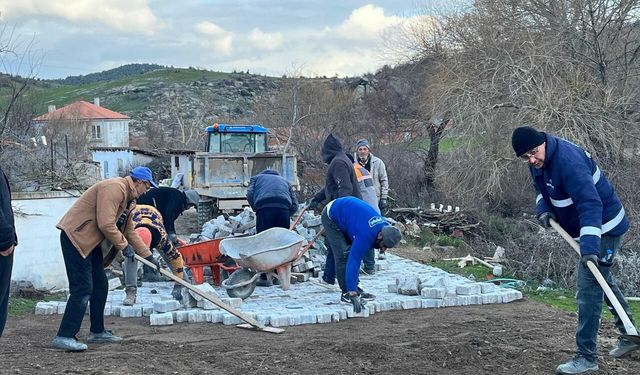 Bigadiç'te ulaşım ve çevre düzenlemesi çalışmaları tam gaz devam ediyor!