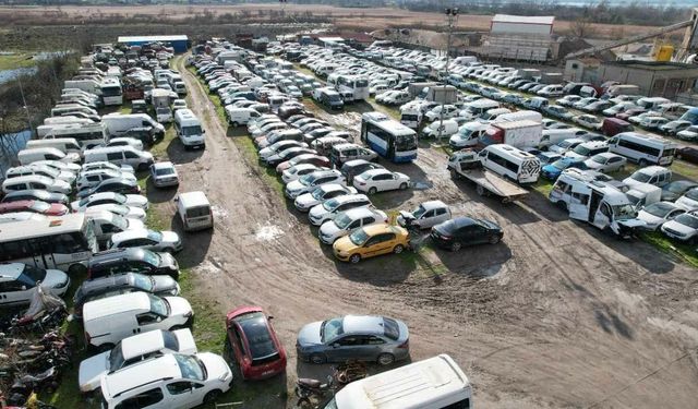 Gömeç'te Yediemin Otoparkından 4 Araç Çalındı! 2 Kişi Tutuklandı!