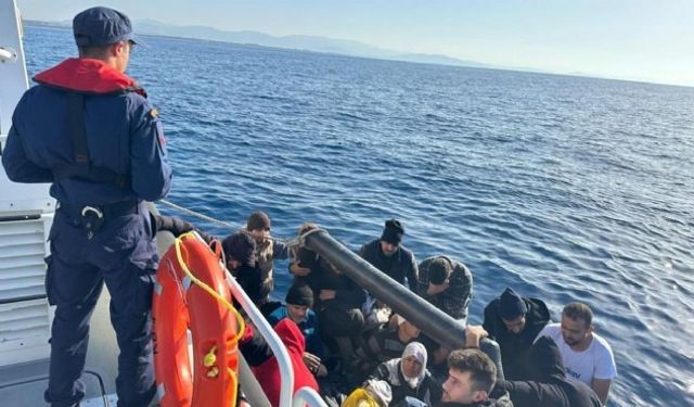 Balıkesir'de 18 Düzensiz Göçmen Yakalandı!