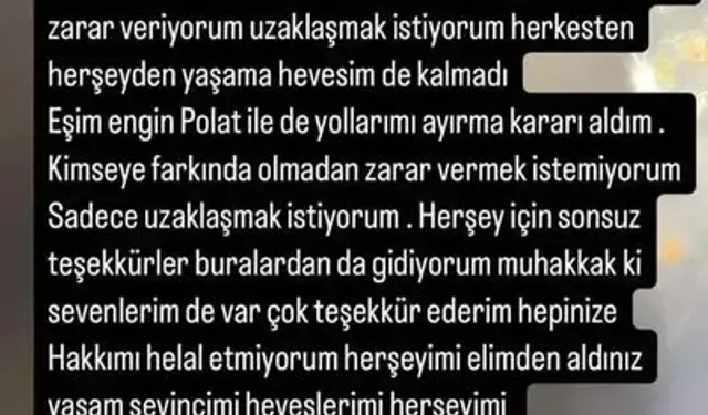 Dilan Polat ve Engin Polat çifti boşanıyor mu? Sosyal medyadan duyurdular! İşte kafaları karıştıran o paylaşımlar: