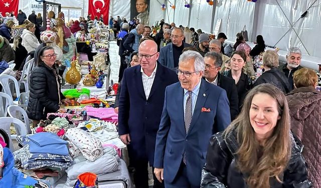 Bu festival başka! Bandırma Kadın El Emeği Festivali başladı
