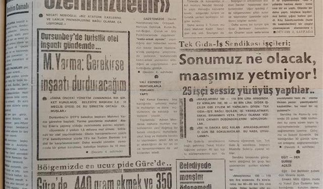 18 Nisan 1989 Salı: Halk ve basının kontrolü üzerimizde