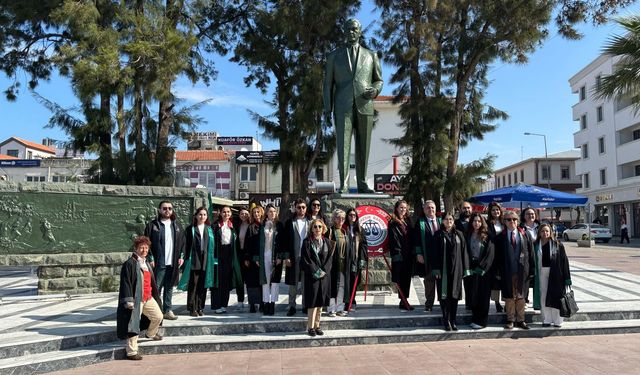 Ayvalıklı avukatlar: Hak ve adalet mücadelesinden vazgeçmeyeceğiz