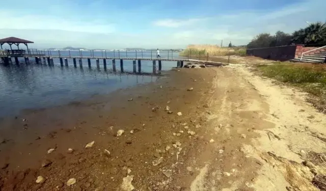 Ayvalık'ta Deniz 15 Metre Çekildi! Sahilde Korkutan Görüntüler! Deprem Habercisi mi?