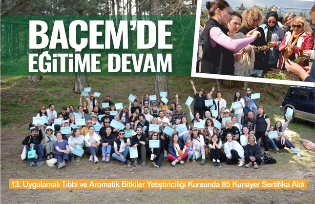 BAÇEM'de Eğitime Devam: 85 Kursiyer Sertifika Aldı