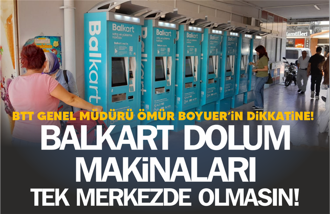 Balıkesirliler BALKART Dolum Noktaları İçin Alternatif Bekliyor