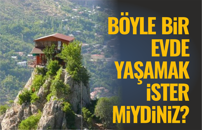 Kayaların Zirvesine Kurulan Hayat: Emekli Öğretmen Çiftin Azmi İlçenin Simgesi Oldu