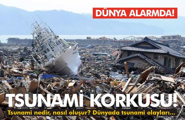 Pasifik Ateş Çemberi Uyandı! Tsunami Geliyor mu?
