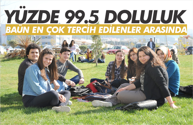 BAÜN, %99,5 Doluluk Oranıyla En Çok Tercih Edilen Üniversiteler Arasında