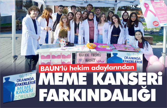 Genç Hekim Adaylarından Meme Kanseri Uyarısı