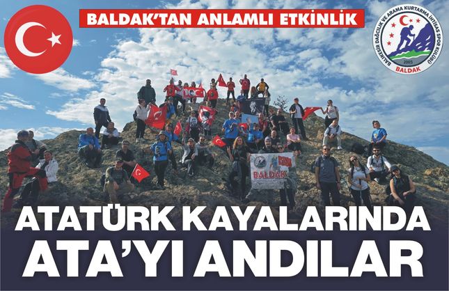 Atamızın İzinde: BALDAK’tan Gömeç’te Anlamlı Anma Yürüyüşü