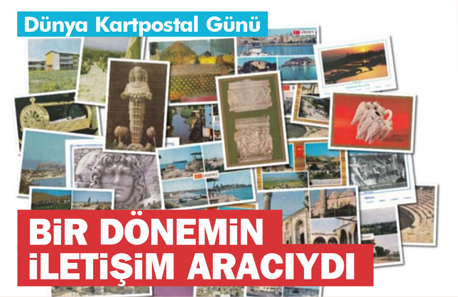 El yazısıyla mesaj, kalplerde iz... Bugün Dünya Kartpostal Günü