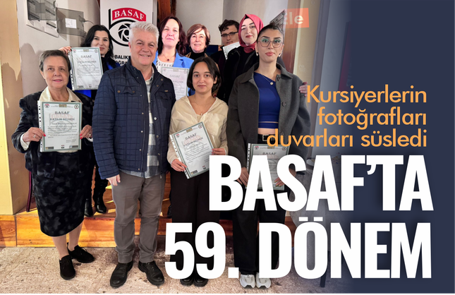 BASAF kursiyerleri sertifikalarını aldı