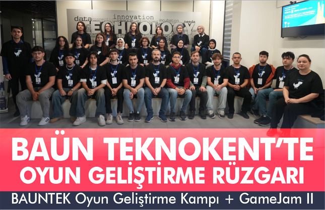 Balıkesir Üniversitesi Teknokent’te Oyun Geliştirme Rüzgarı