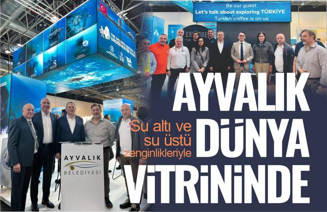 Ayvalık’ın Su Altı ve Su Üstü Zenginlikleri Düsseldorf’ta Dünyaya Tanıtıldı