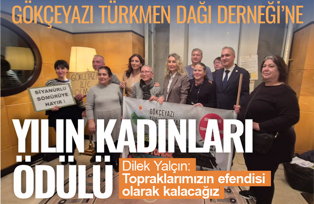 Gökçeyazı Türkmen Dağı Derneği’ne SES’ten 2025 Yılın Kadınları Ödülü