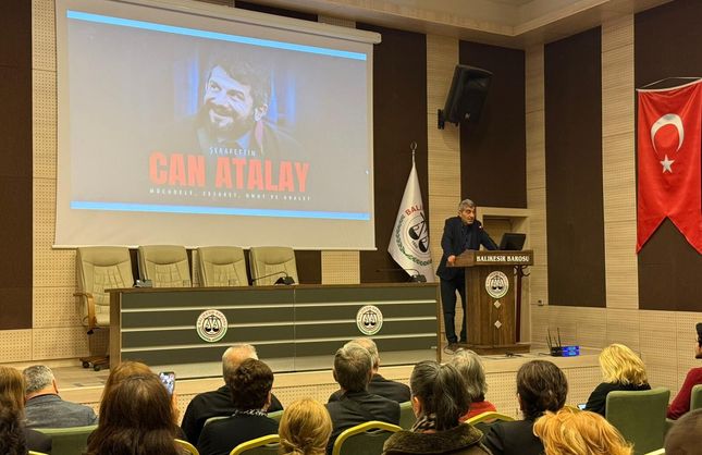 Balıkesir Barosu'nda gündem: Can Atalay'a özgürlük çağrısı