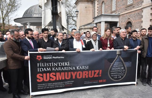 BALIKESİR AYAKTA! BELGİN UYGUR’DAN İSRAİL’İN ‘İDAM’ YASASINA SERT TEPKİ!