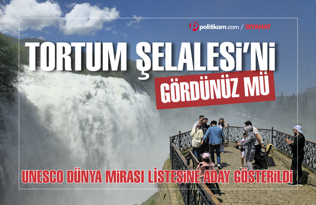UNESCO Dünya Mirasi listesine aday gösterildi... Tortum Şelalesi'ni gördünüz mü?