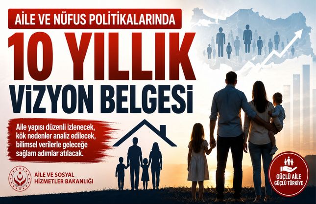 Aile ve Nüfus Politikalarında 10 Yıllık Yol Haritası