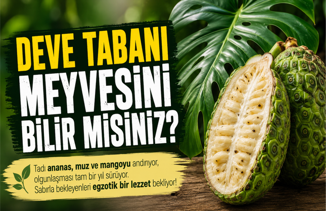 Deve tabanı meyvesini bilin misiniz?