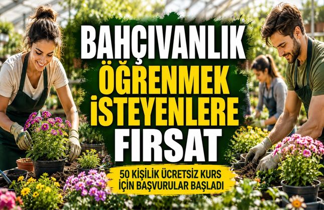 BAÇEM’de Uygulamalı Bahçıvanlık Kursu İçin Başvurular Başladı