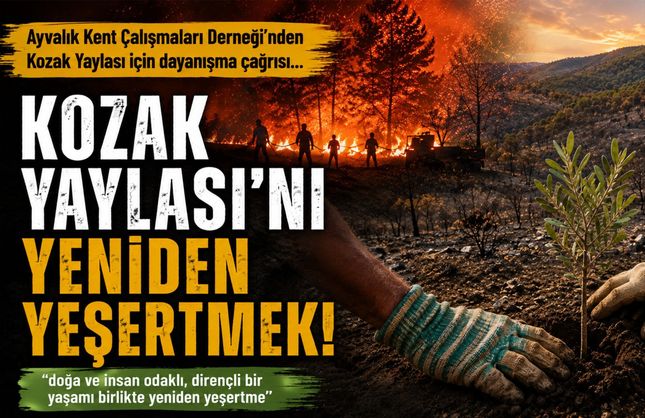 "Yıkan değil, yeşerten hayalleri birlikte kuralım"