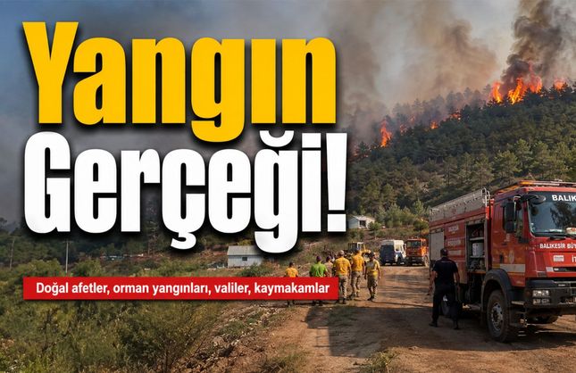 Doğal afetler, orman yangınları, valiler ve kaymakamlar...