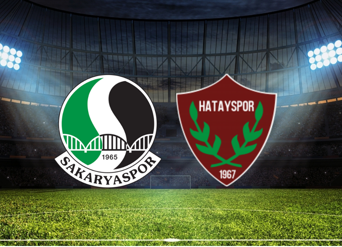 Sakaryaspor – Hatayspor Maçının İlk 11’leri Belli Oldu