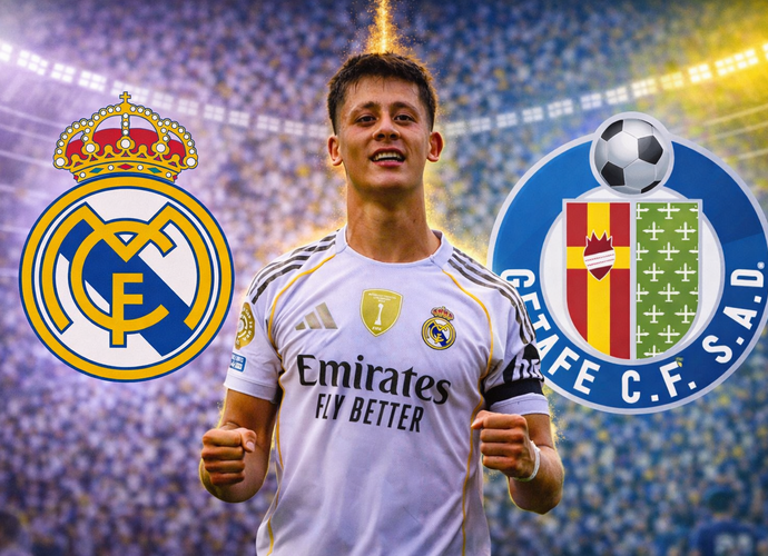Real Madrid - Getafe Maçının İlk 11'leri Belli Oldu! Arda Güler İlk 11'de!