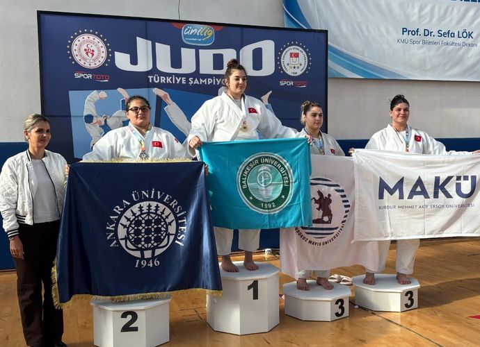 Balıkesir Üniversitesi Judoda Türkiye Şampiyonu! Karaman’da Madalya Yağmuru
