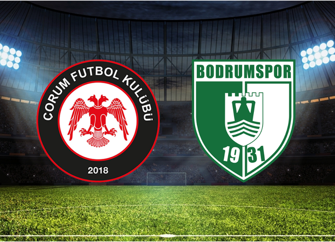 Çorum Fk - Bodrum Fk Maçının İlk 11'leri Belli Oldu!
