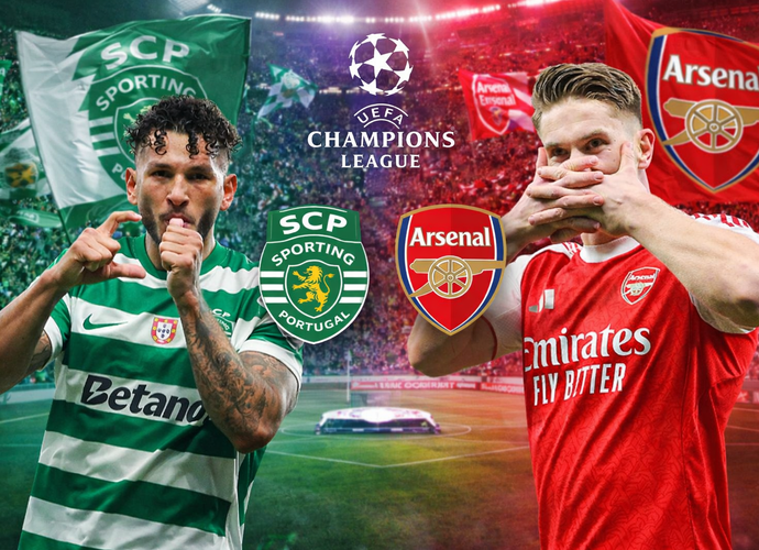 Şampiyonlar Ligi'nde Dev Randevu! Sporting - Arsenal Maçının İlk 11'leri Belli Oldu!