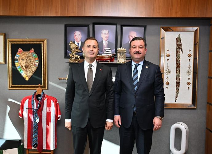 Ahmet Akın’dan MHP Balıkesir Milletvekili Ekrem Gökay Yüksel’e TBMM’de Ziyaret!