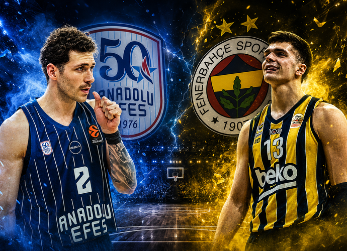Potada Dev Play-Off Yarı Finali! Anadolu Efes - Fenerbahçe Beko Maçı Nasıl İzlenir? İşte Canlı Yayın Kanalları: