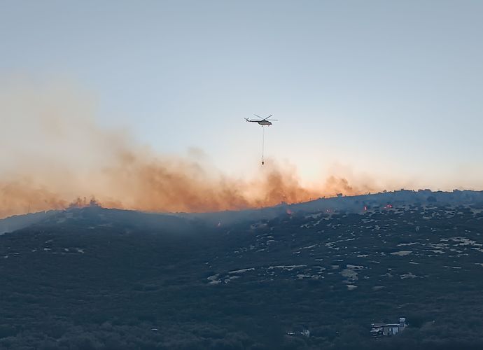 İzmir’de Alevler Yükseliyor! Torbalı'da Orman Yangını: Havadan ve Karadan Müdahale Sürüyor!