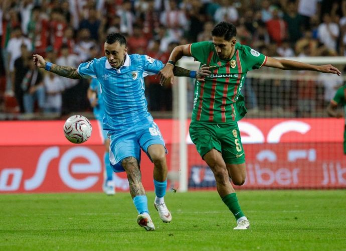 Amed SK - Erzurumspor FK Maçında İlk Yarı Düdüğü Çaldı! İlk Yarıda Gol Sesi Çıkmadı!