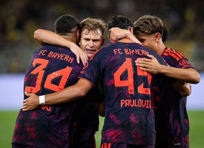Almanya Süper Kupası Bayern Münih’in! Dev Derbide Dortmund'u 2-1 Mağlup Ettiler