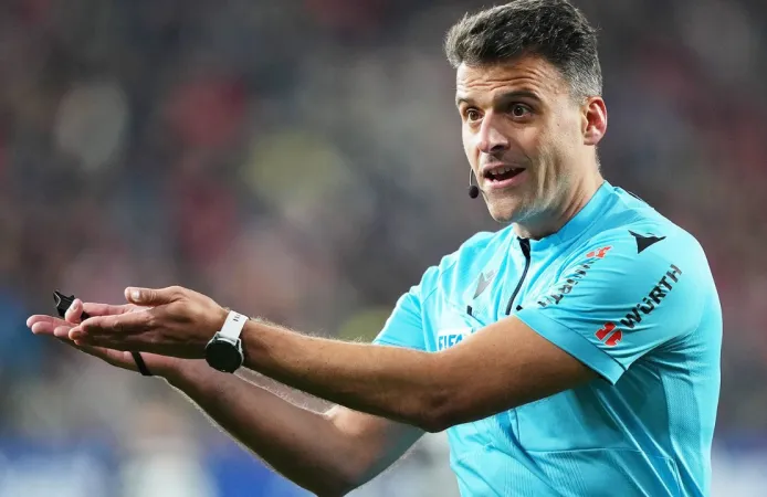 Fenerbahçe - Roma Maçına İspanyol Hakem! UEFA Kritik Gece İçin Jesus Gil Manzano’yu Seçti