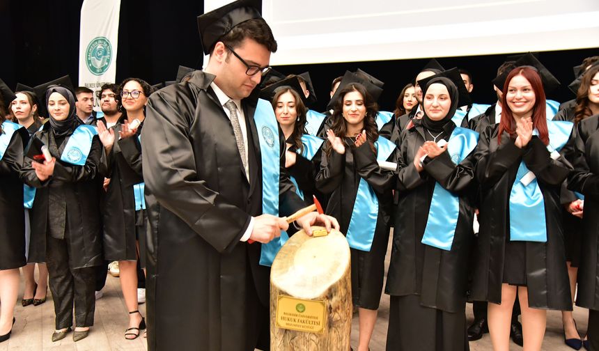 BAÜN Hukuk Fakültesi'nde ilk mezuniyet