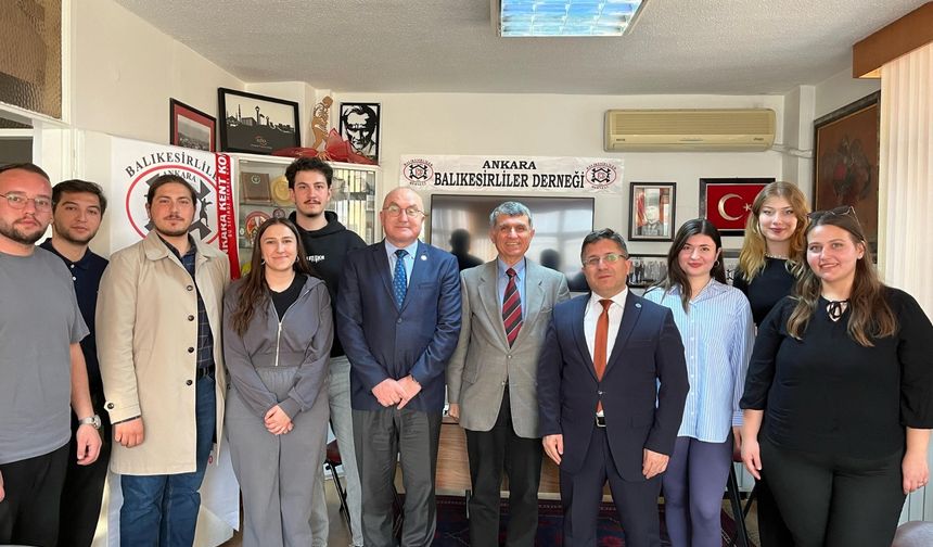Ankara Balıkesirliler Derneği'ne Sürpriz Ziyaret