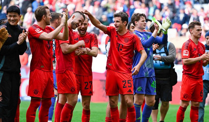 Bundesliga’da Taht Yine Bayern Münih’in: Şampiyonluk 2 Hafta Kala Geldi!