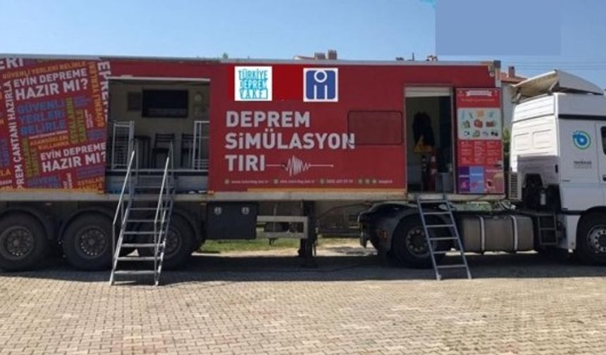 Deprem Simülasyon Tırı Balıkesir'de! Deprem Simülasyon Tırı Hangi Tarihlerde Balıkesir'de Olacak?