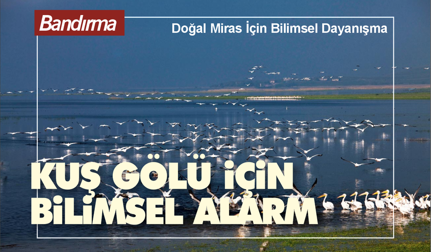 Bandırma Kuş Gölü İçin Bilimsel Alarm: Nesli Tehlikede Türler Gündemdeydi