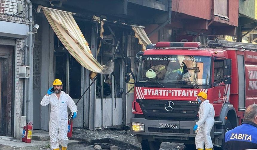 Tamirhanede Yangın! 1 Kişi Yaralandı, 1 Kişi Hayatını Kaybetti!