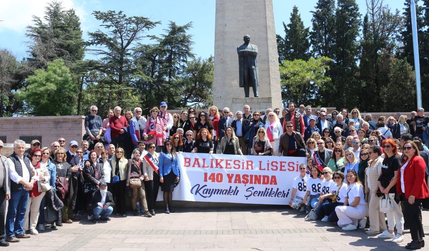 140 Yıllık Gurur! Balıkesir Lisesi Mezunları Kaymaklı Şenliği’nde Buluştu!