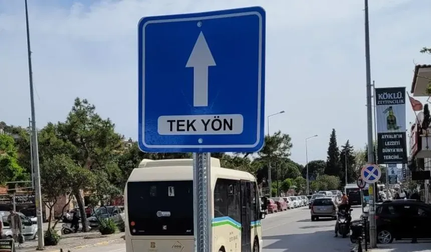 Ayvalık’ta Tek Yön Uygulaması Tartışması! Başkan Ergin’den İlk Açıklama